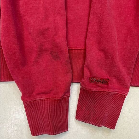 Ovadia & Sons Crewneck Sweatshirt Men Medium Red - Picture 3 of 10